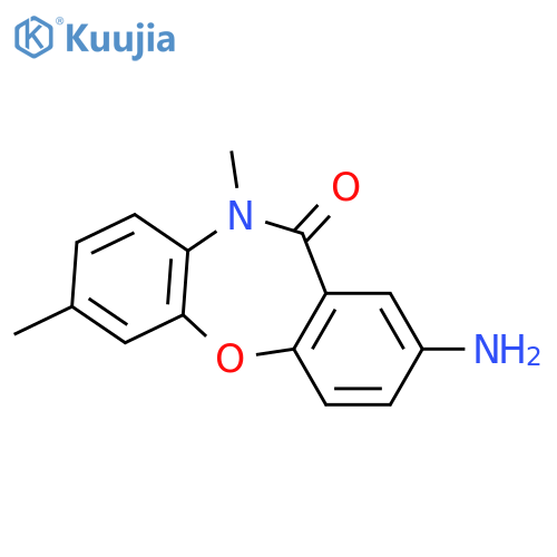 Dibenz[b,f][1,4]oxazepin-11(10H)-one,2-amino-7,10-dimethyl- structure
