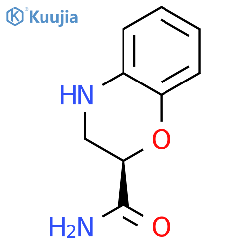 3,4-Dihydro-2H-1,4-benzoxazine-2-carboxamide structure
