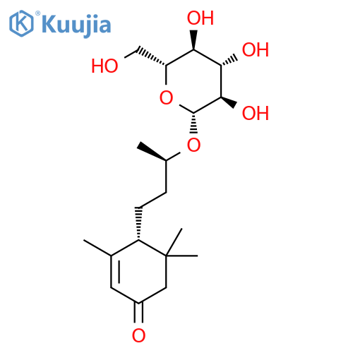 Blumenol C glucoside structure
