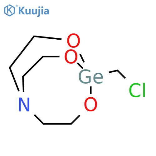 2,8,9-Trioxa-5-aza-1-germabicyclo[3.3.3]undecane, 1-(chloromethyl)- structure