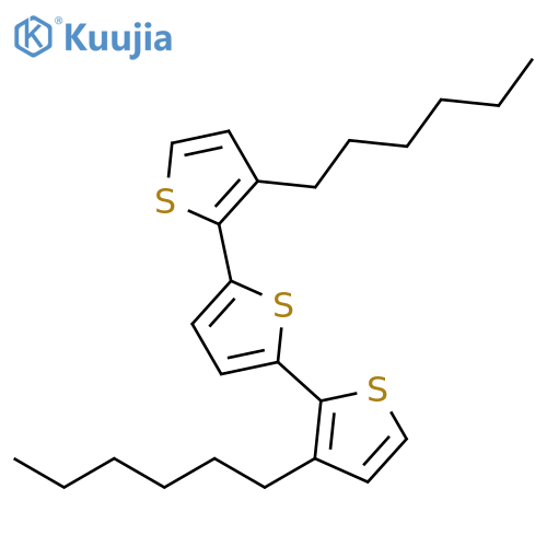 2,2':5',2''-Terthiophene, 3,3''-dihexyl- structure