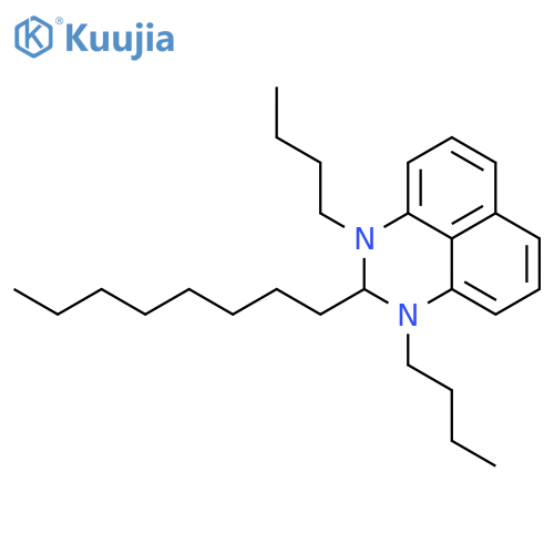 1H-Perimidine, 1,3-dibutyl-2,3-dihydro-2-octyl- structure