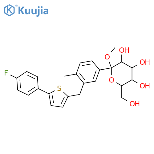 2-Methoxy Canagliflozin structure