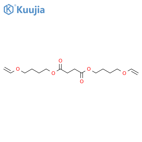 Bis(4-(vinyloxy)butyl) succinate structure