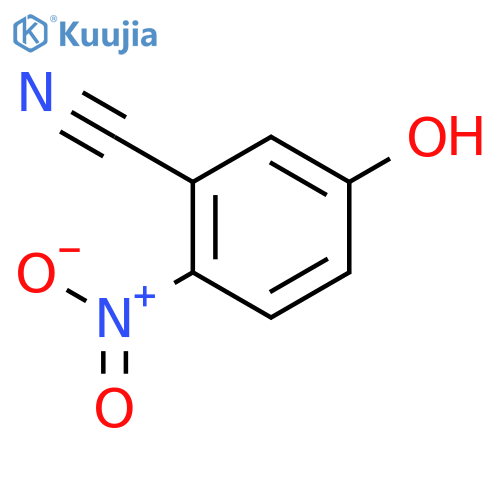 5-Hydroxy-2-nitrobenzonitrile structure