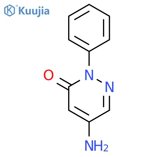 5-Amino-2-phenyl-3(2H)-pyridazinone structure