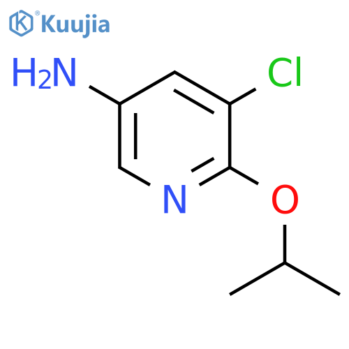 5-chloro-6-(propan-2-yloxy)pyridin-3-amine structure