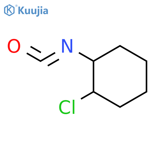 Cyclohexane, 1-chloro-2-isocyanato- structure