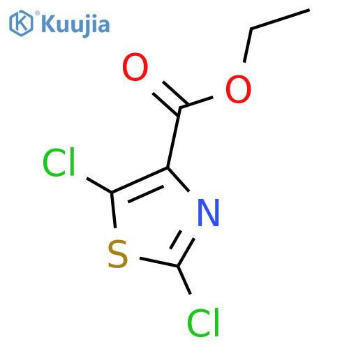 ethyl 2,5-dichloro-1,3-thiazole-4-carboxylate structure