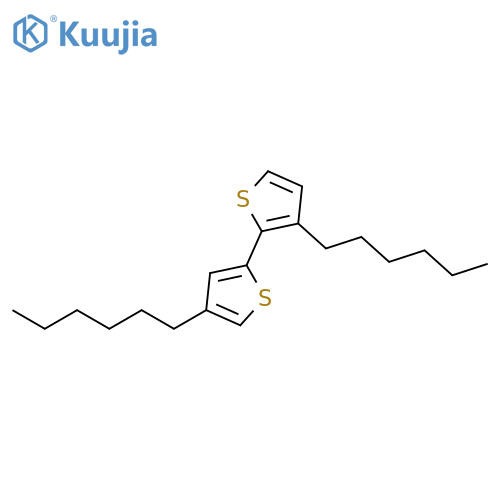 3,4'-Dihexyl-2,2'-bithiophene structure