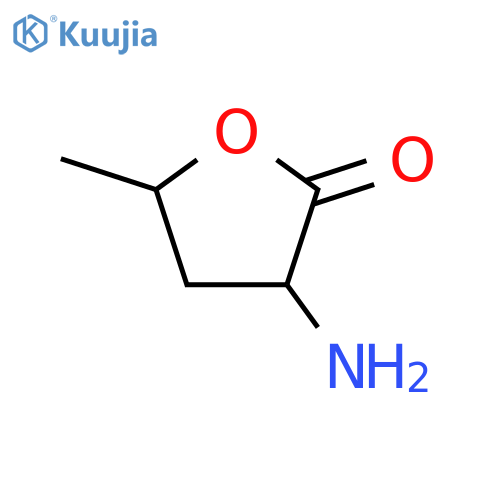 3-amino-5-methyloxolan-2-one structure