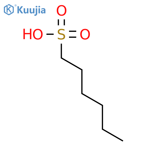 1-Hexanesulfonic acid structure