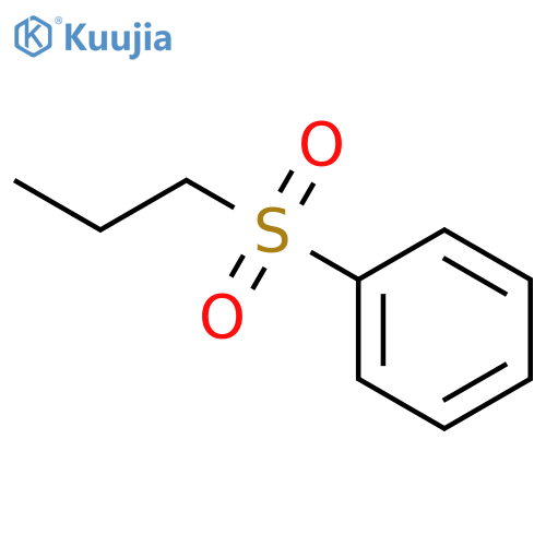 Benzene,(propylsulfonyl)- structure