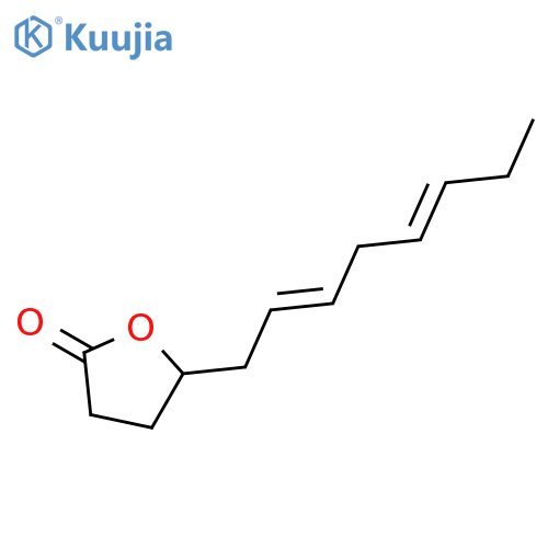 2(3H)-Furanone, dihydro-5-(2,5-octadienyl)- structure