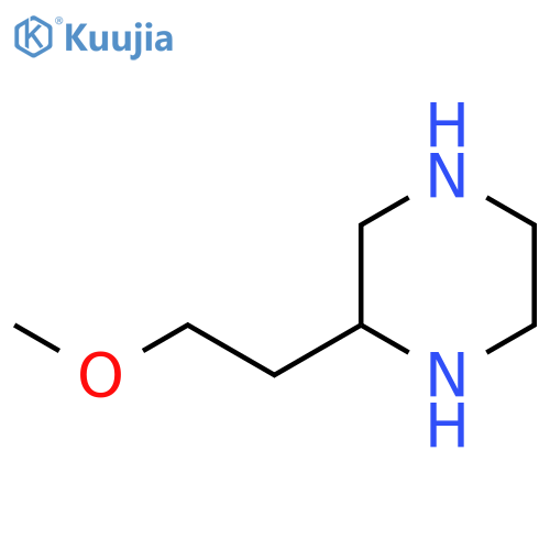 Piperazine, 2-(2-methoxyethyl)- structure