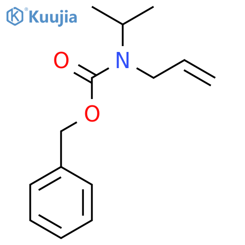 benzyl N-(prop-2-en-1-yl)-N-(propan-2-yl)carbamate structure
