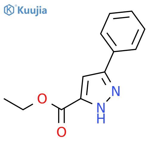 Ethyl 3-phenylpyrazole-5-carboxylate structure