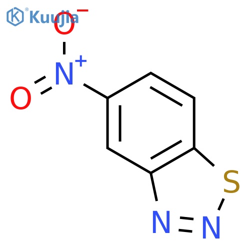 5-Nitro-1,2,3-benzothiadiazole structure