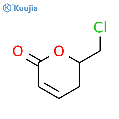 (S)-6-(Chloromethyl)-5,6-dihydro-2H-pyran-2-one structure