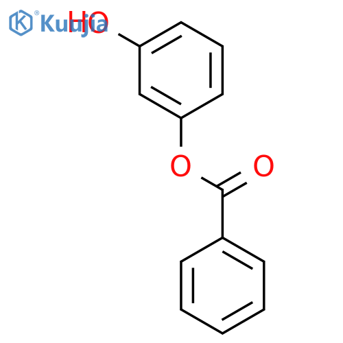 3-Hydroxyphenyl benzoate structure