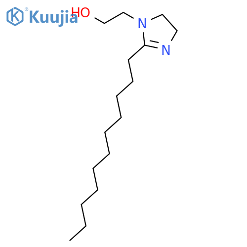 1H-Imidazole-1-ethanol,4,5-dihydro-2-undecyl- structure