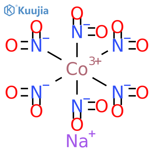 Sodium hexanitrocobaltate (III) (Technical Grade) structure