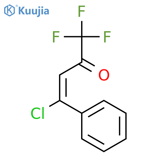 3-Buten-2-one, 4-chloro-1,1,1-trifluoro-4-phenyl- structure