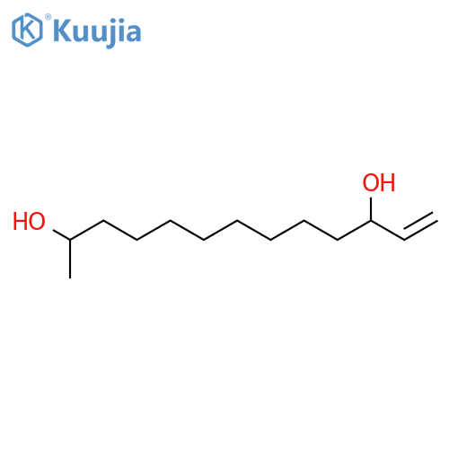 12-Tridecene-2,11-diol structure