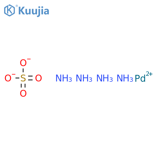 Tetrammine Palladium (II) Sulphate structure