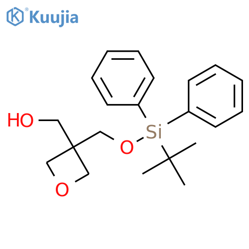 (3-{[(tert-butyldiphenylsilyl)oxy]methyl}oxetan-3-yl)methanol structure
