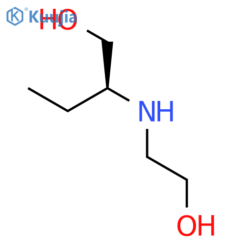 1-Butanol, 2-[(2-hydroxyethyl)amino]-, (S)- structure