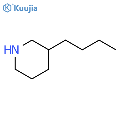 3-Butylpiperidine structure