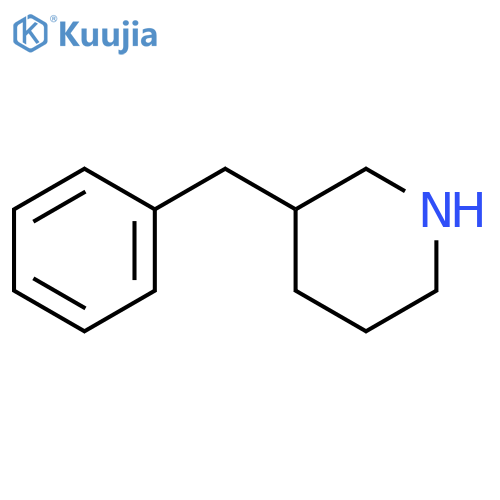 3-Benzylpiperidine structure