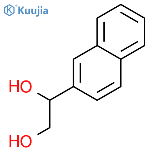 1-(naphthalen-2-yl)ethane-1,2-diol structure