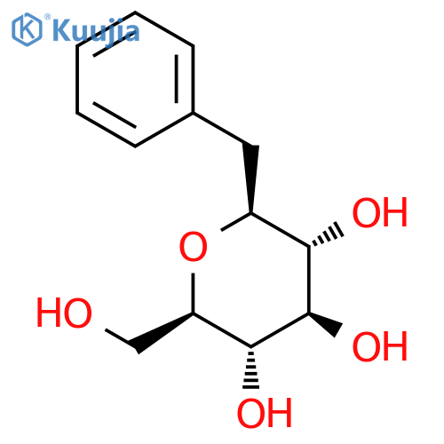 D-glycero-D-gulo-Heptitol, 2,6-anhydro-1-deoxy-1-phenyl- structure