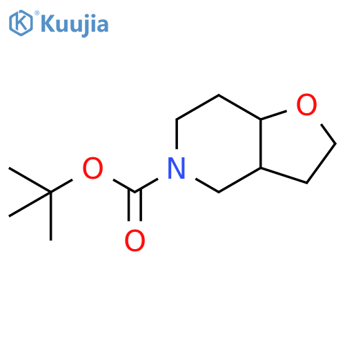 tert-butyl octahydrofuro[3,2-c]pyridine-5-carboxylate structure