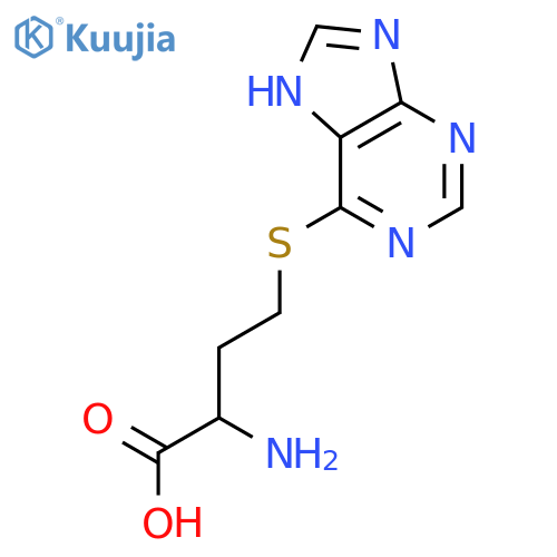 L-Homocysteine,S-1H-purin-6-yl- (9CI) structure