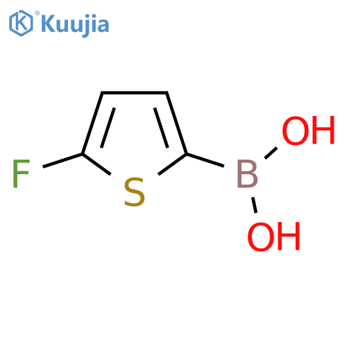 (5-Fluorothiophen-2-yl)boronic acid structure