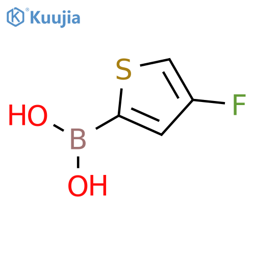 B-(4-Fluoro-2-thienyl)boronic Acid structure