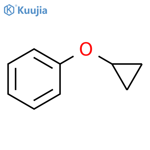 Benzene, (cyclopropyloxy)- structure