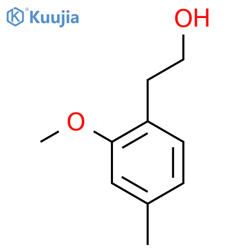 2-(2-methoxy-4-methylphenyl)ethan-1-ol structure