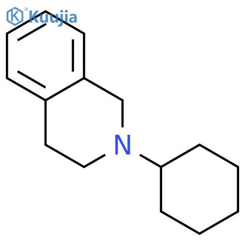 Isoquinoline, 2-cyclohexyl-1,2,3,4-tetrahydro- structure