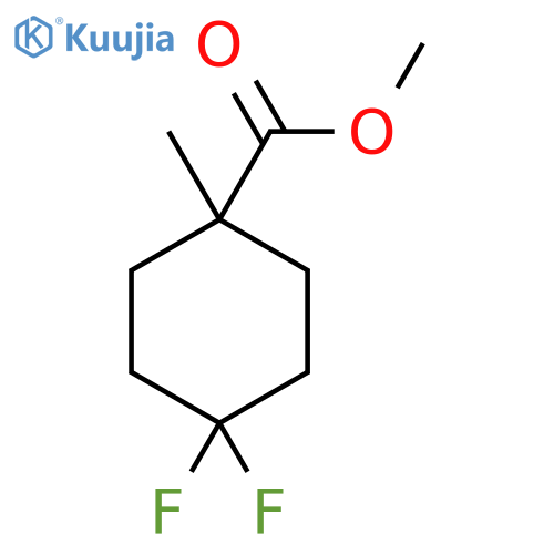 Methyl 4,4-difluoro-1-methylcyclohexanecarboxylate structure