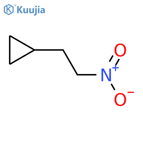 (2-Nitroethyl)cyclopropane structure