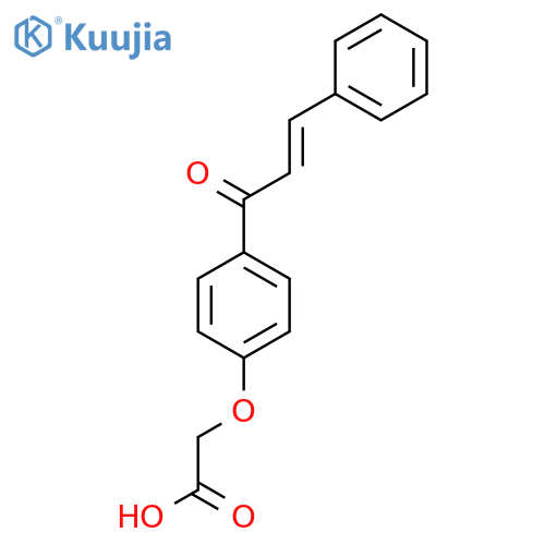 2-(4-Cinnamoylphenoxy)acetic acid structure