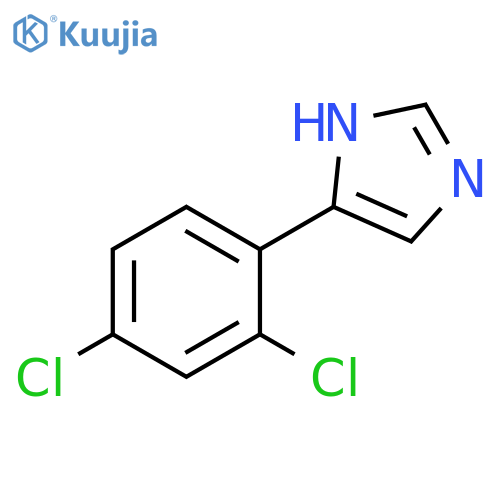 4-(2,4-dichlorophenyl)-1H-imidazole structure