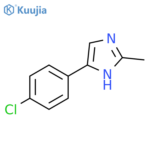 5-(4-chlorophenyl)-2-methyl-1H-Imidazole structure