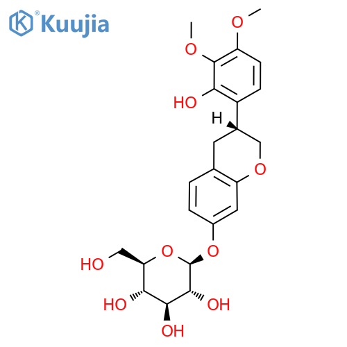Isomucronulatol 7-O-glucoside structure