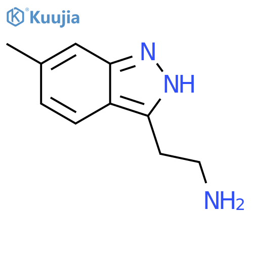 2-(6-Methyl-1H-indazol-3-yl)ethanamine structure