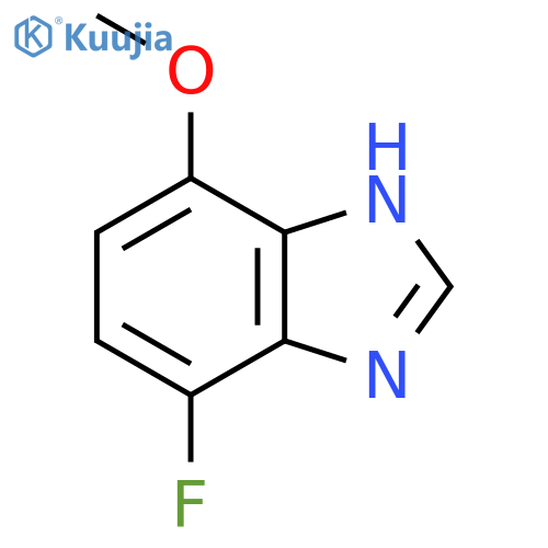 4-Fluoro-7-methoxy-1H-benzimidazole structure